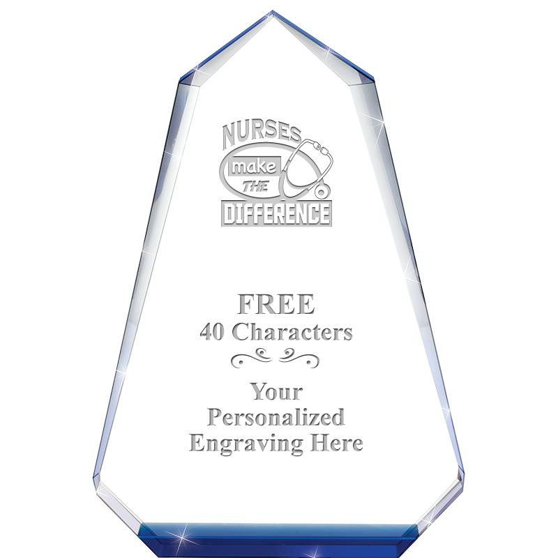 9" SAPPHIRE PINNACLE CRYSTAL