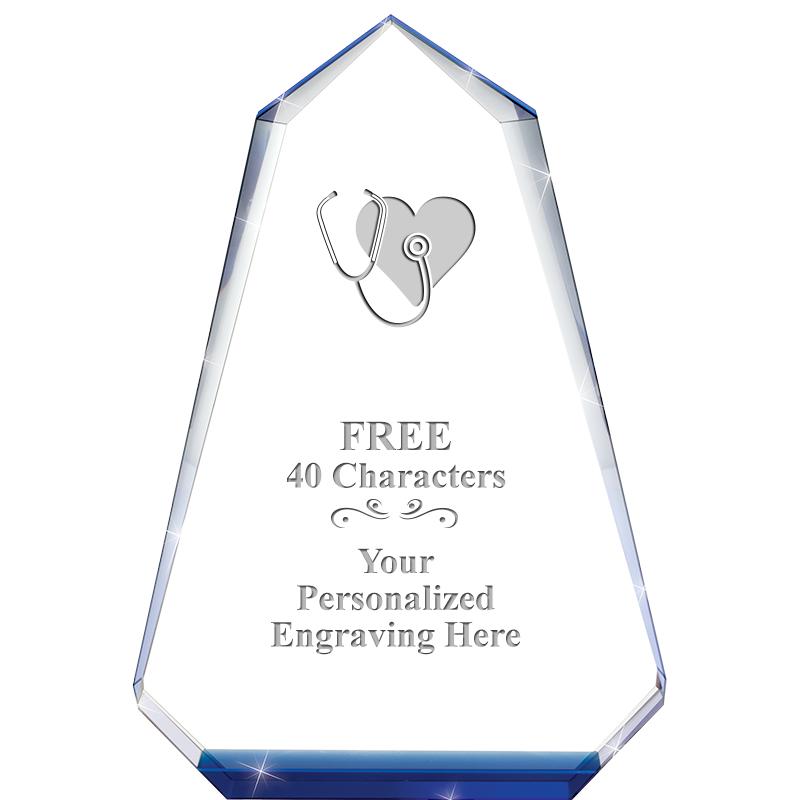 9" SAPPHIRE PINNACLE CRYSTAL