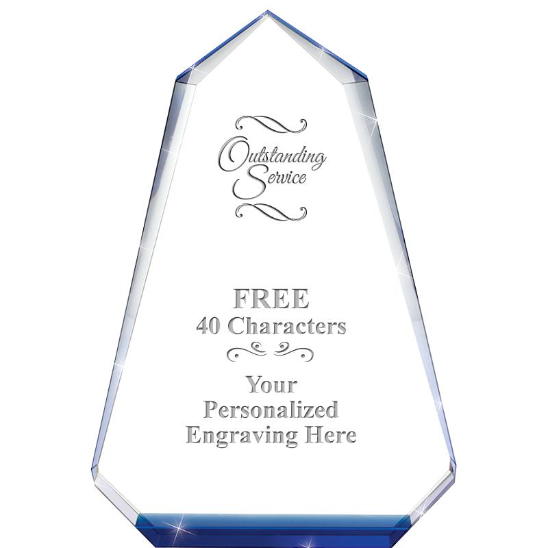 9" SAPPHIRE PINNACLE CRYSTAL