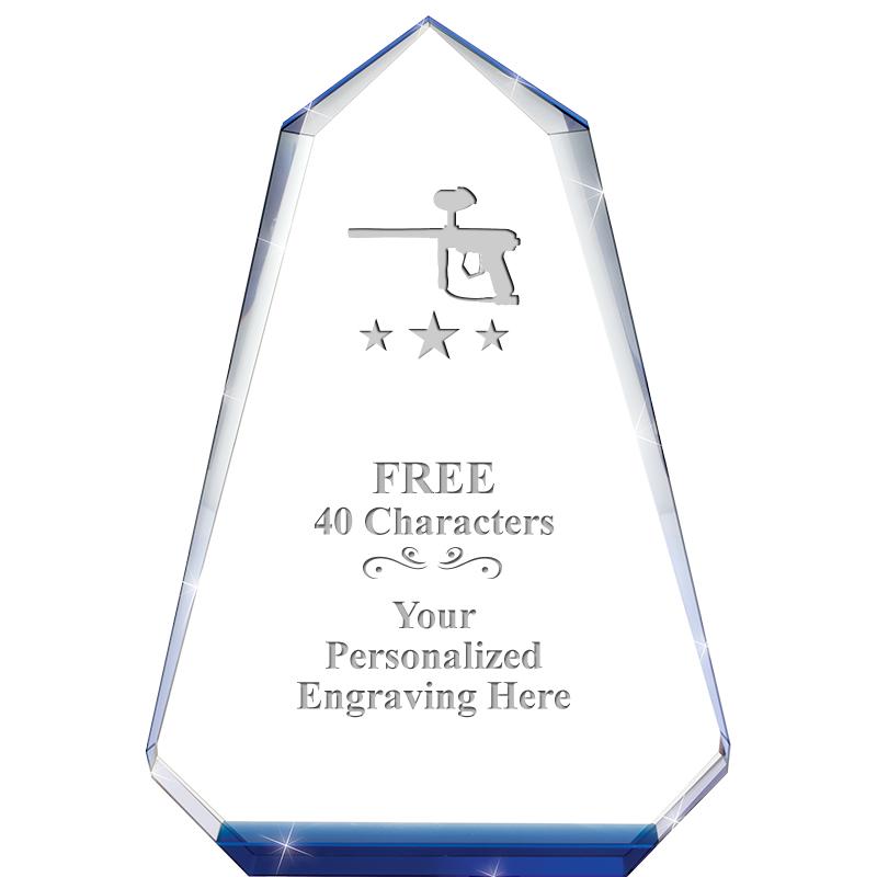 9" SAPPHIRE PINNACLE CRYSTAL