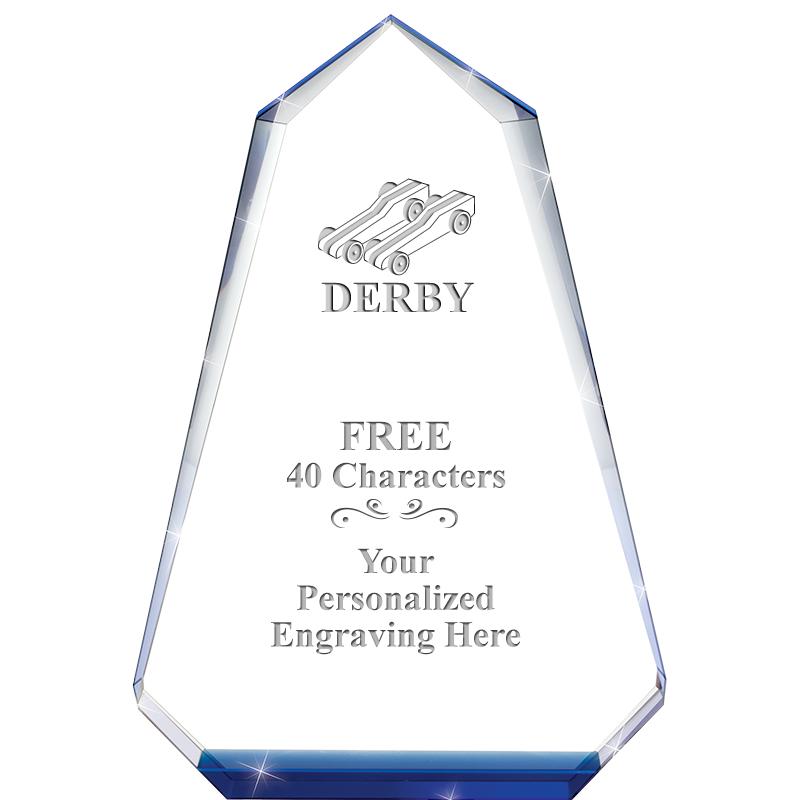 9" SAPPHIRE PINNACLE CRYSTAL