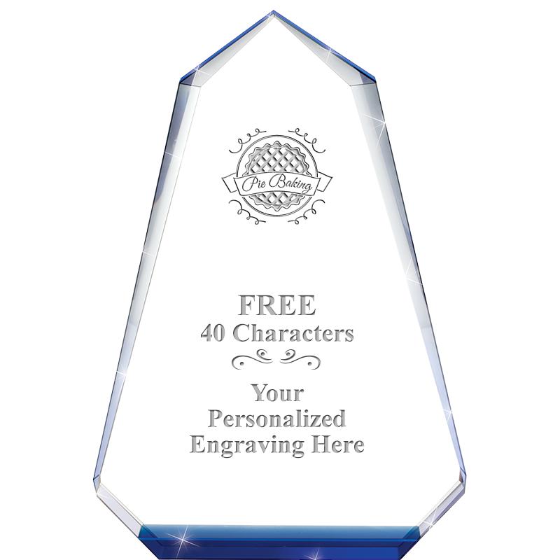 9" SAPPHIRE PINNACLE CRYSTAL