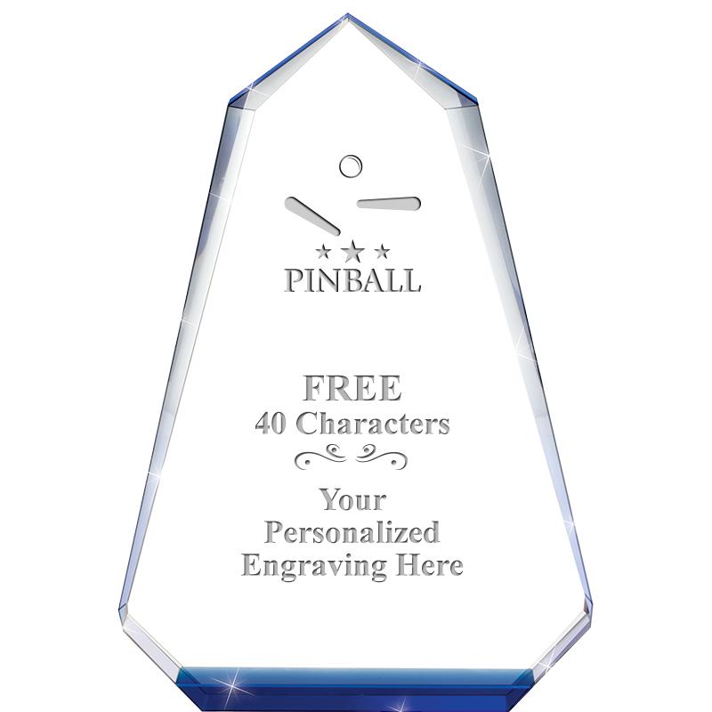 9" SAPPHIRE PINNACLE CRYSTAL