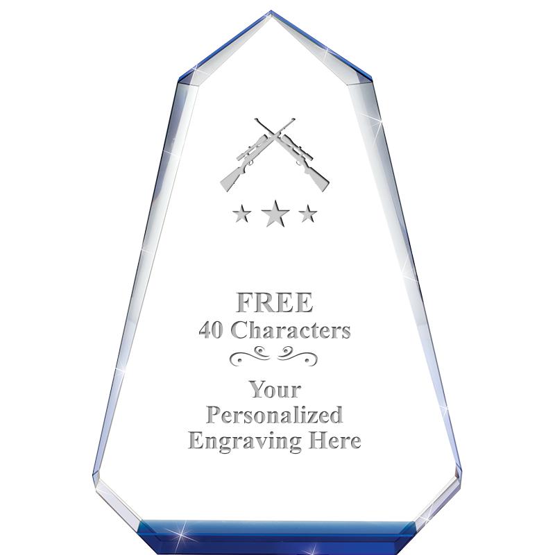 9" SAPPHIRE PINNACLE CRYSTAL