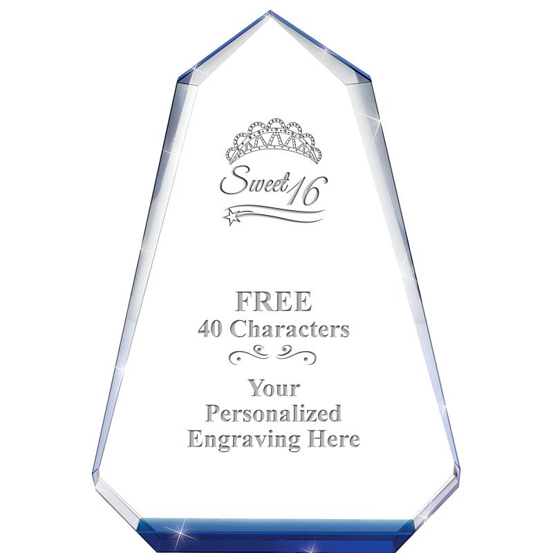 9" SAPPHIRE PINNACLE CRYSTAL