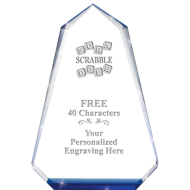 9" SAPPHIRE PINNACLE CRYSTAL