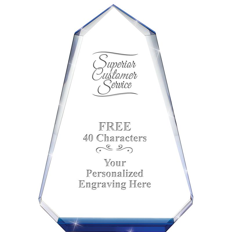 9" SAPPHIRE PINNACLE CRYSTAL