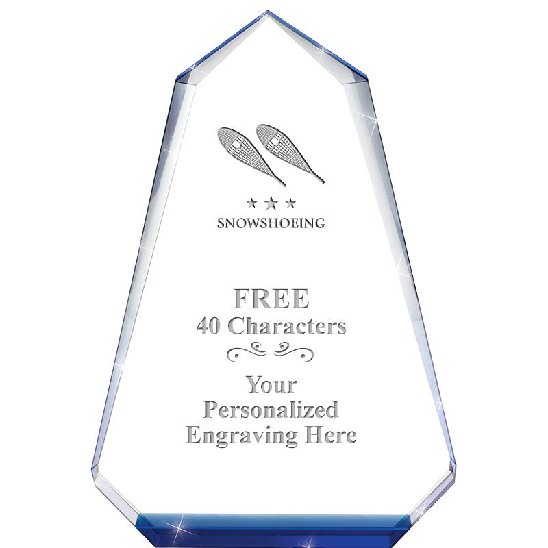 9" SAPPHIRE PINNACLE CRYSTAL