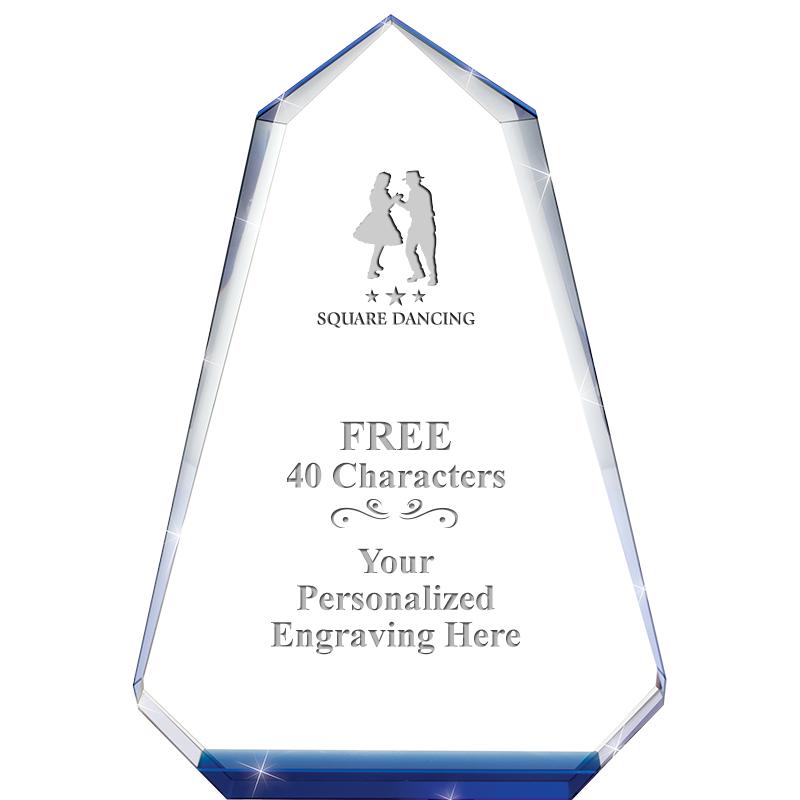 9" SAPPHIRE PINNACLE CRYSTAL