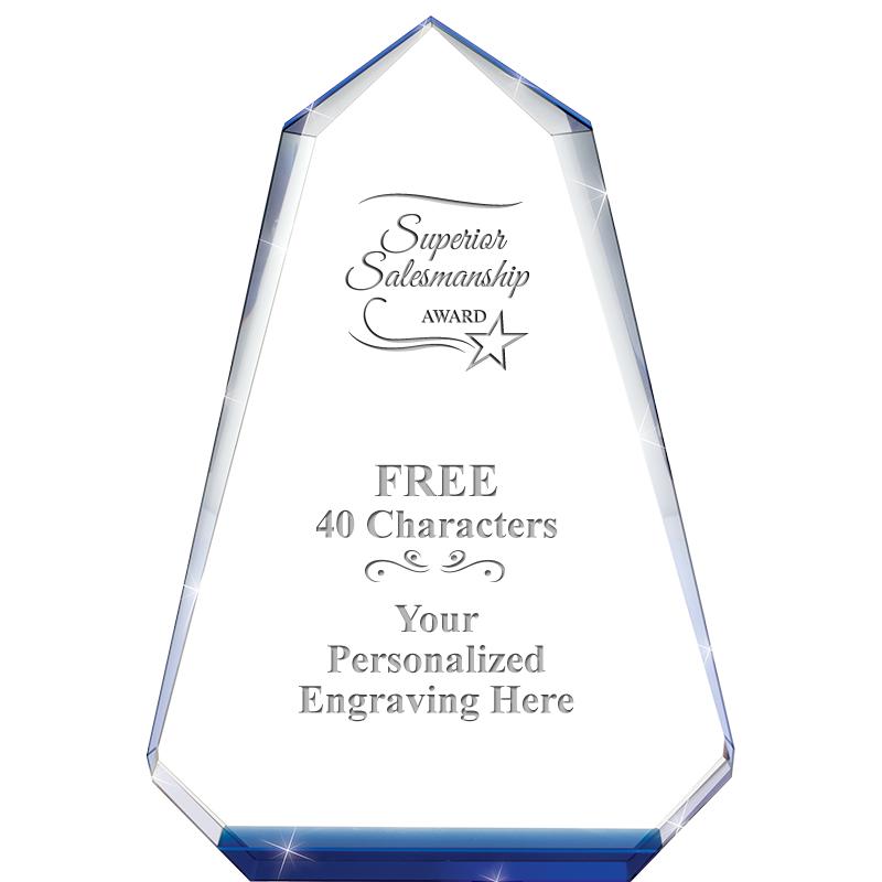 9" SAPPHIRE PINNACLE CRYSTAL