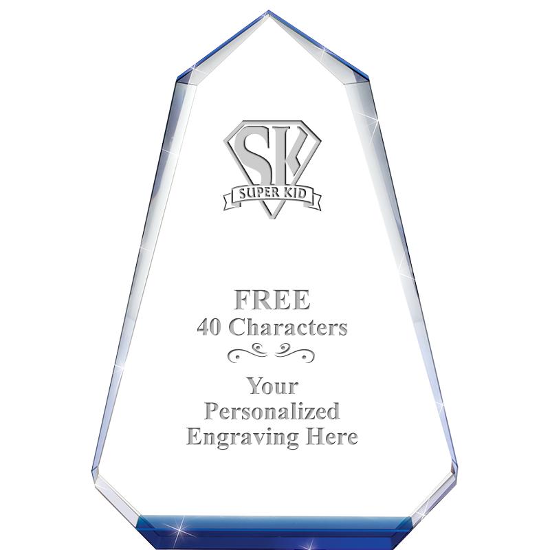 9" SAPPHIRE PINNACLE CRYSTAL