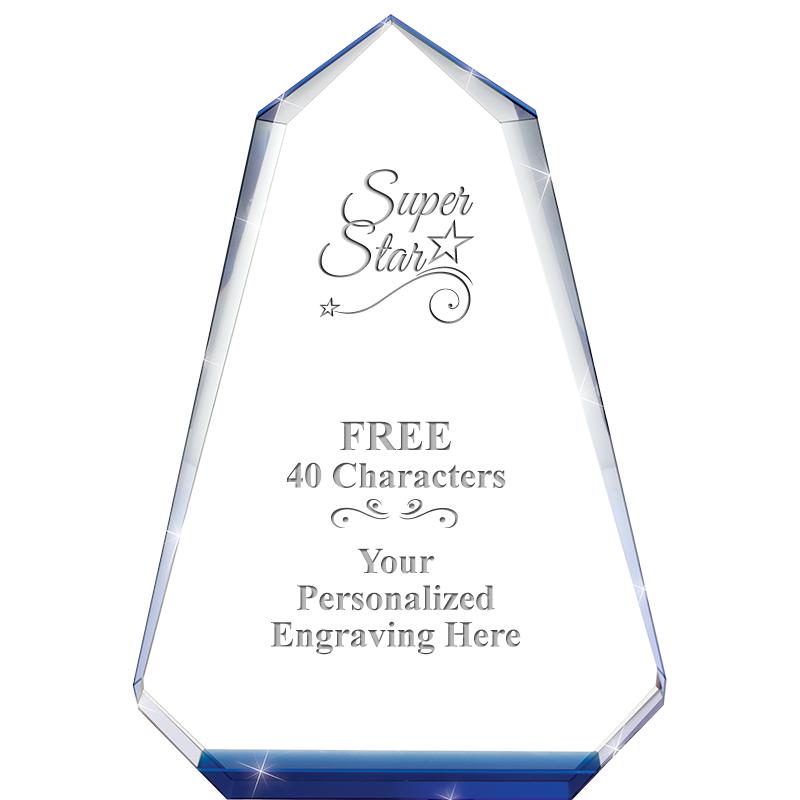 9" SAPPHIRE PINNACLE CRYSTAL