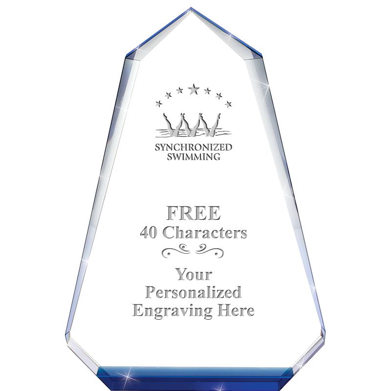 9" SAPPHIRE PINNACLE CRYSTAL