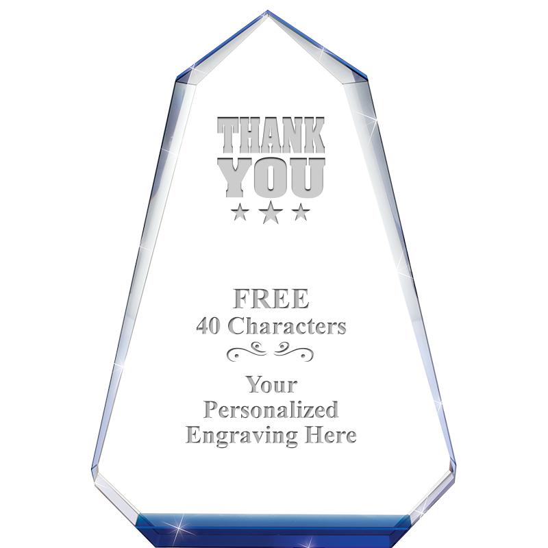 9" SAPPHIRE PINNACLE CRYSTAL