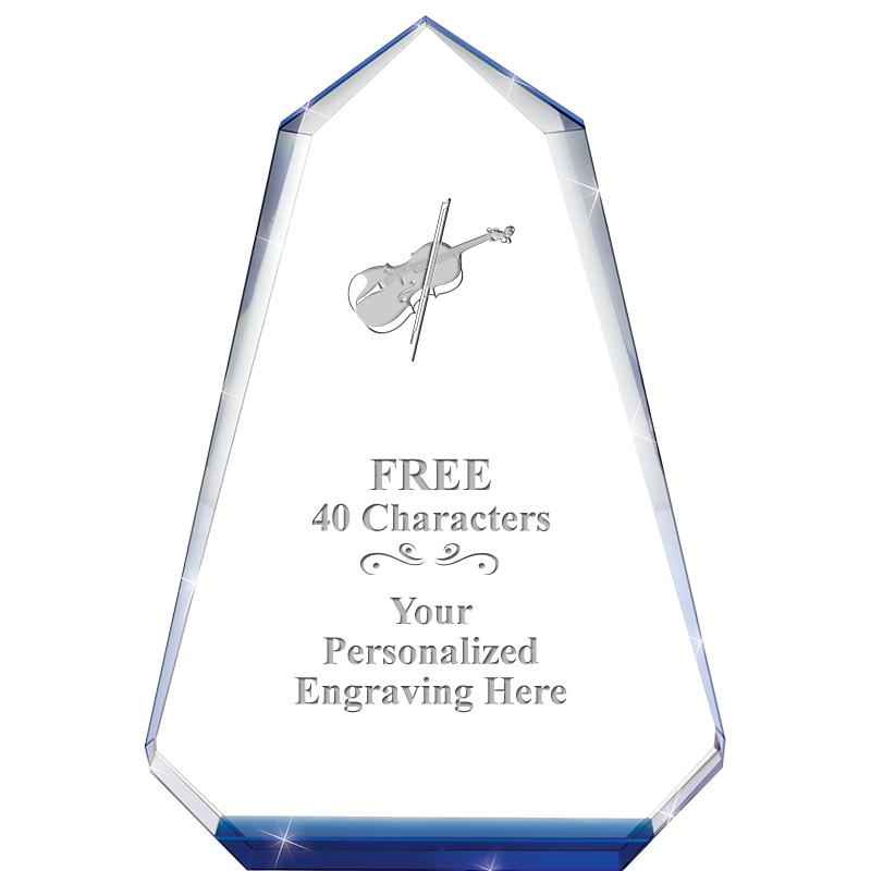 9" SAPPHIRE PINNACLE CRYSTAL