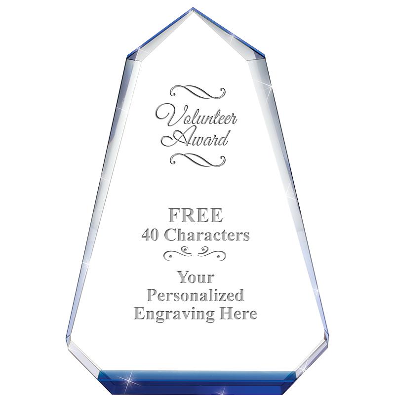 9" SAPPHIRE PINNACLE CRYSTAL