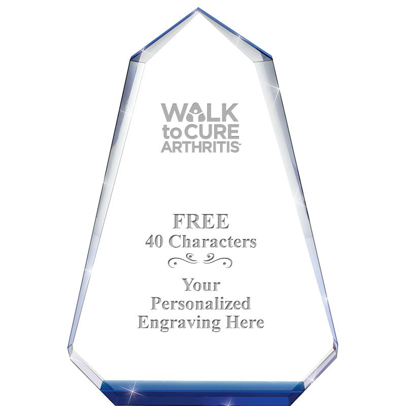 9" SAPPHIRE PINNACLE CRYSTAL