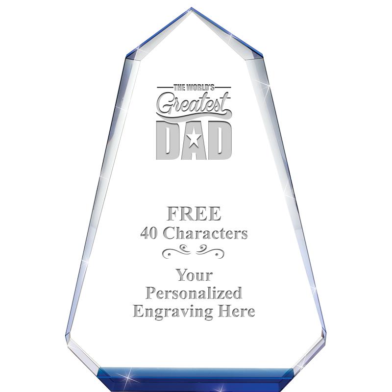 9" SAPPHIRE PINNACLE CRYSTAL