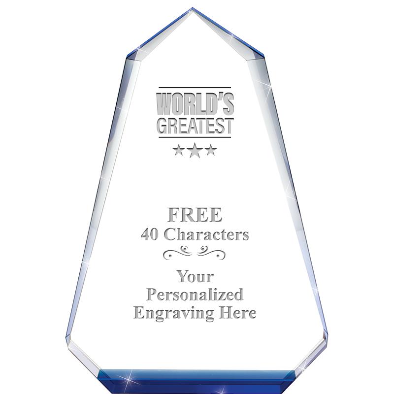 9" SAPPHIRE PINNACLE CRYSTAL