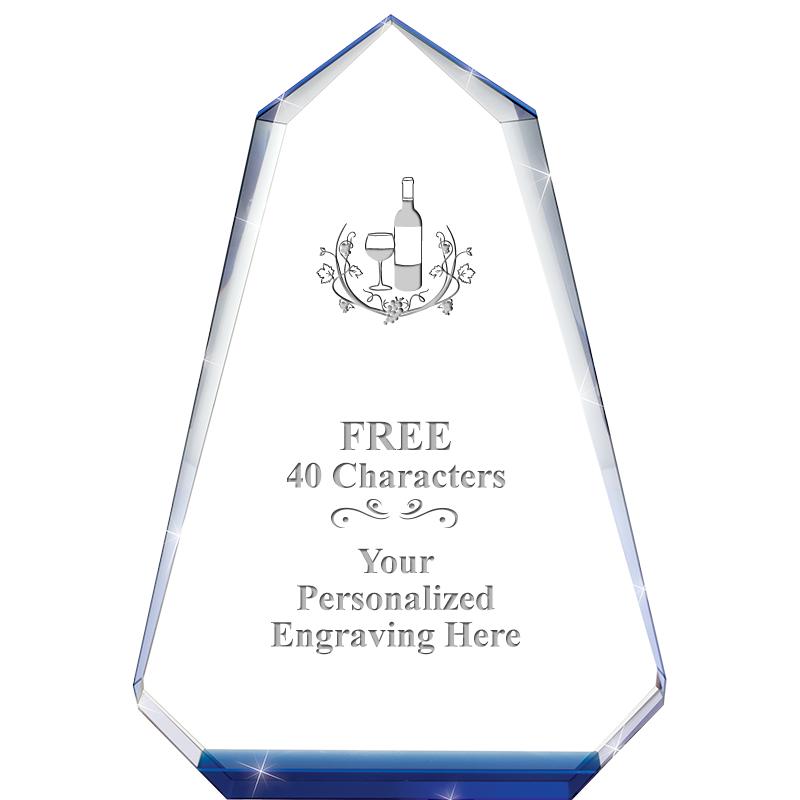 9" SAPPHIRE PINNACLE CRYSTAL