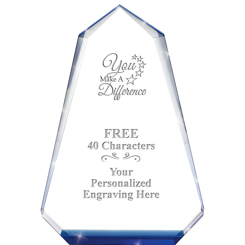 9" SAPPHIRE PINNACLE CRYSTAL