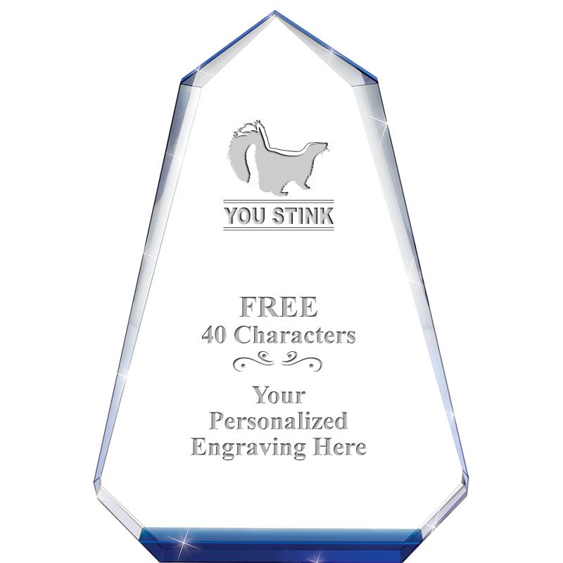 9" SAPPHIRE PINNACLE CRYSTAL