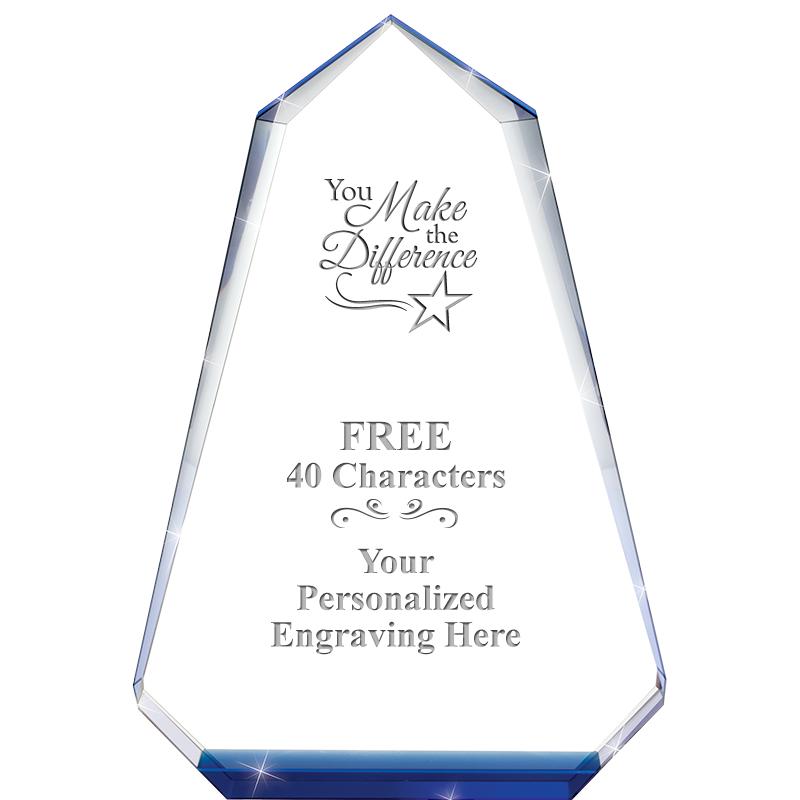 9" SAPPHIRE PINNACLE CRYSTAL