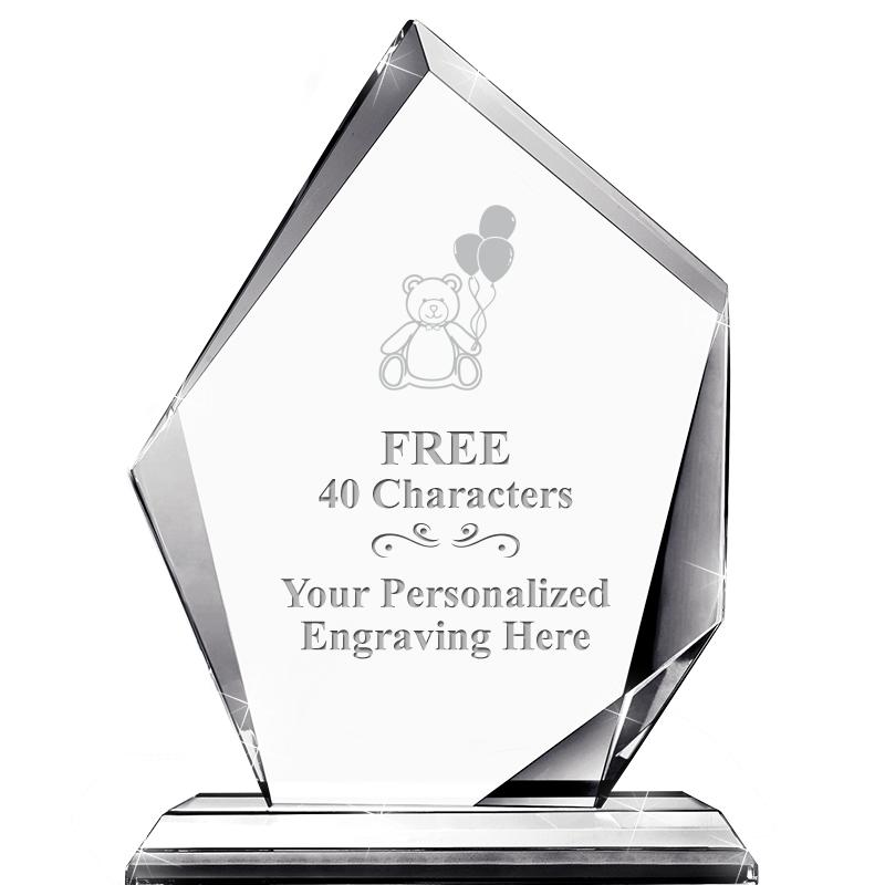 6" APEX CRYSTAL AWARD