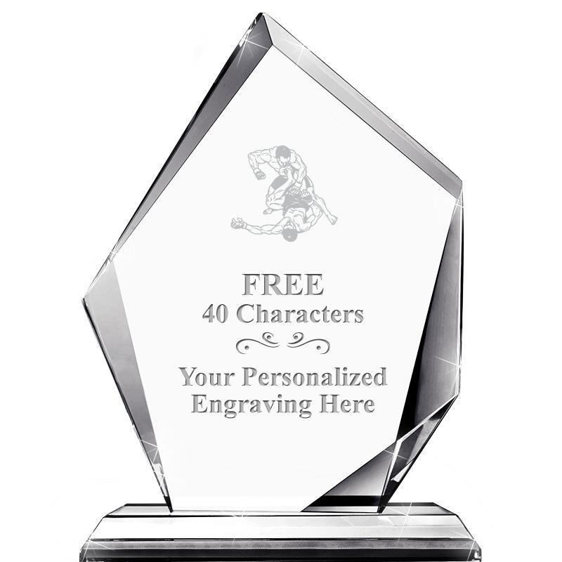 6" APEX CRYSTAL AWARD