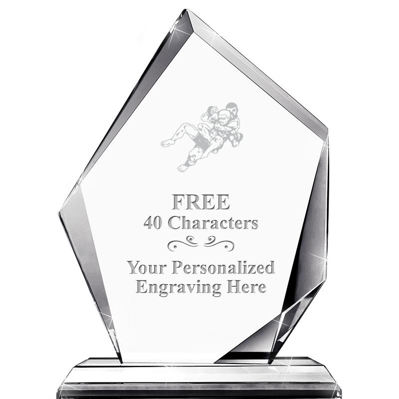 6" APEX CRYSTAL AWARD