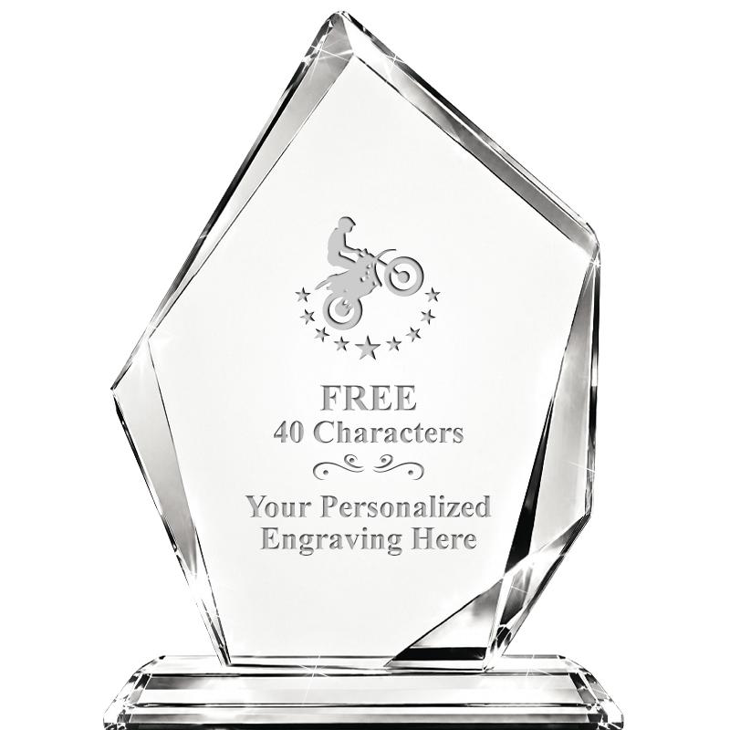 6" APEX CRYSTAL AWARD