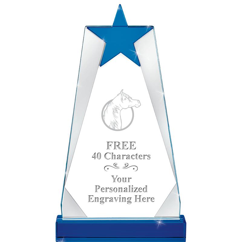 9"SAPHIR STR PARAMOUNT CRYSTAL