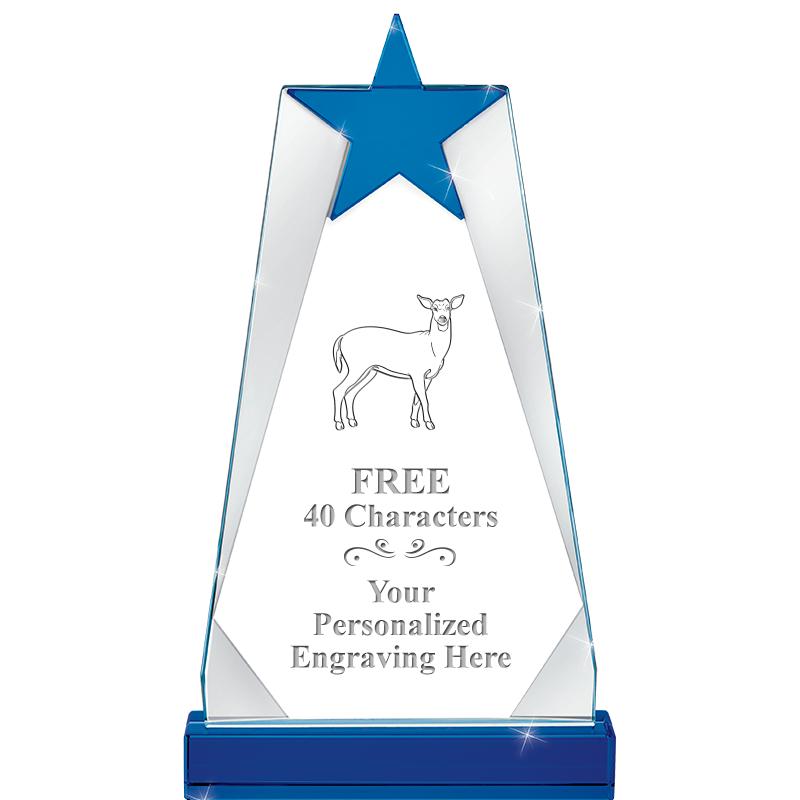 9"SAPHIR STR PARAMOUNT CRYSTAL