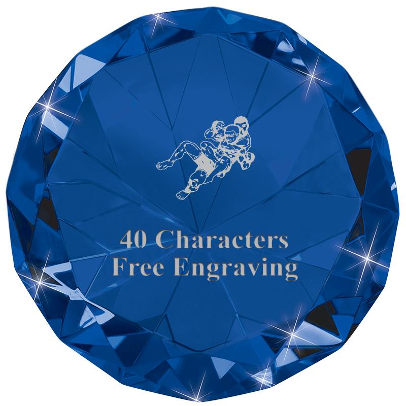 SAPPHIRE 80CT DIAMOND PPRWHT