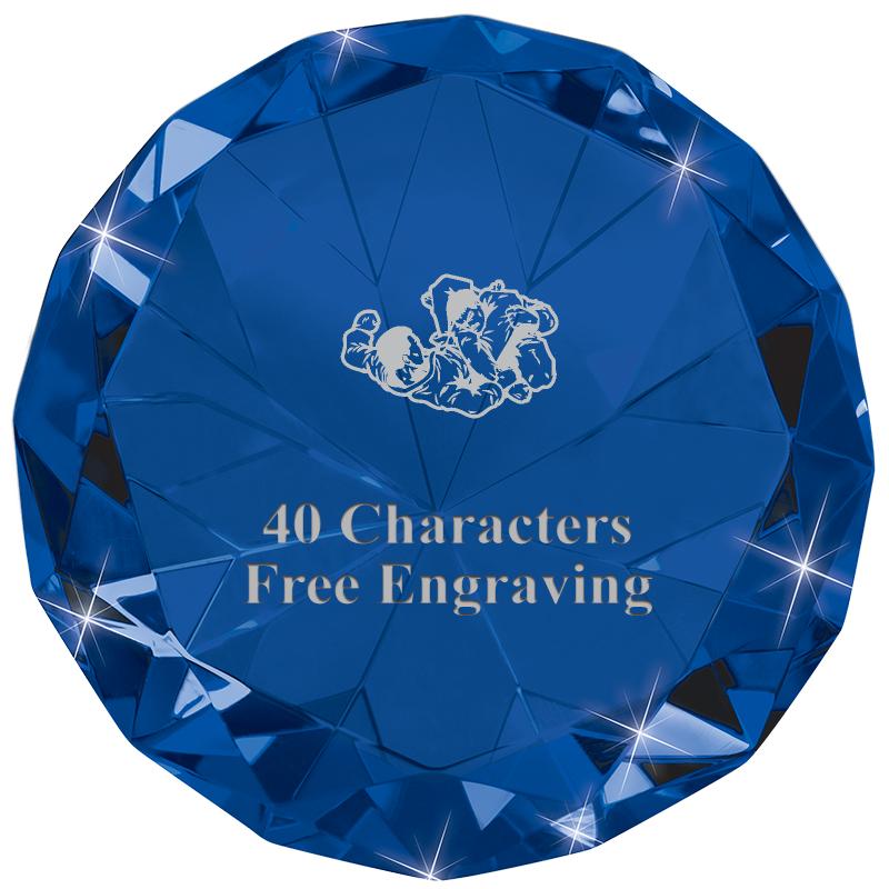 SAPPHIRE 80CT DIAMOND PPRWHT