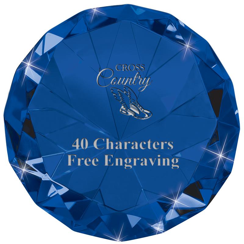 SAPPHIRE 80CT DIAMOND PPRWHT