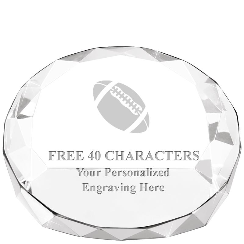 2"HX3.125"DIA CRYS FACET PPRWT