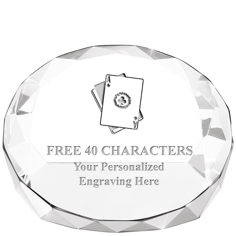 2"HX3.125"DIA CRYS FACET PPRWT