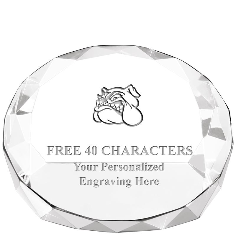 2"HX3.125"DIA CRYS FACET PPRWT