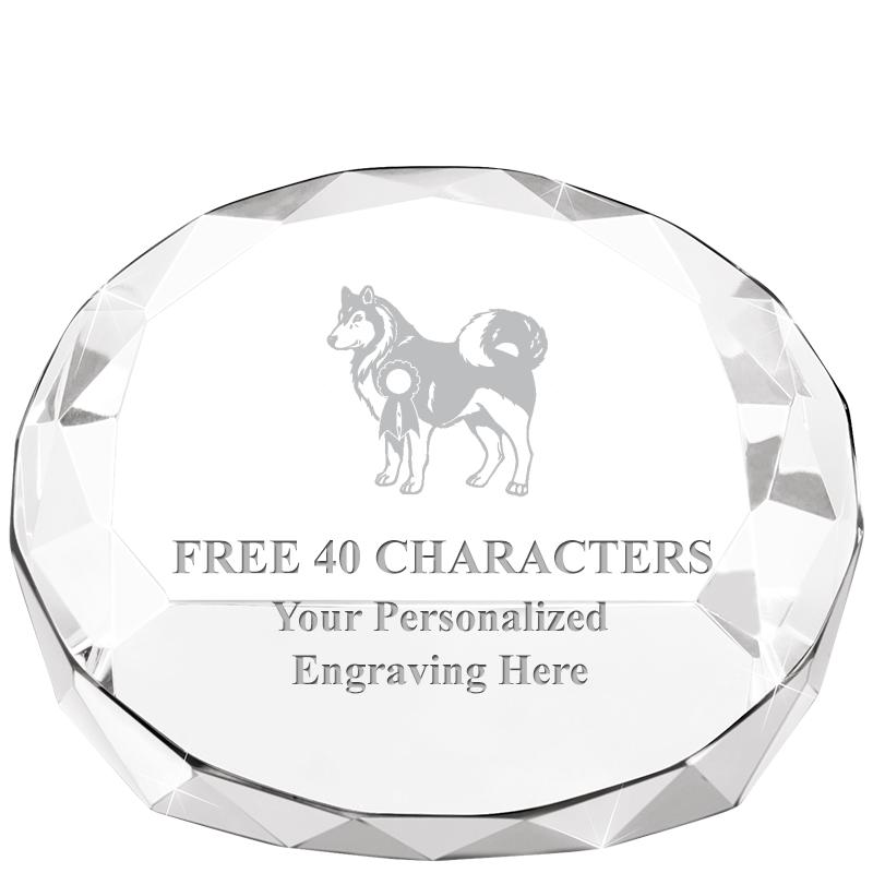 2"HX3.125"DIA CRYS FACET PPRWT