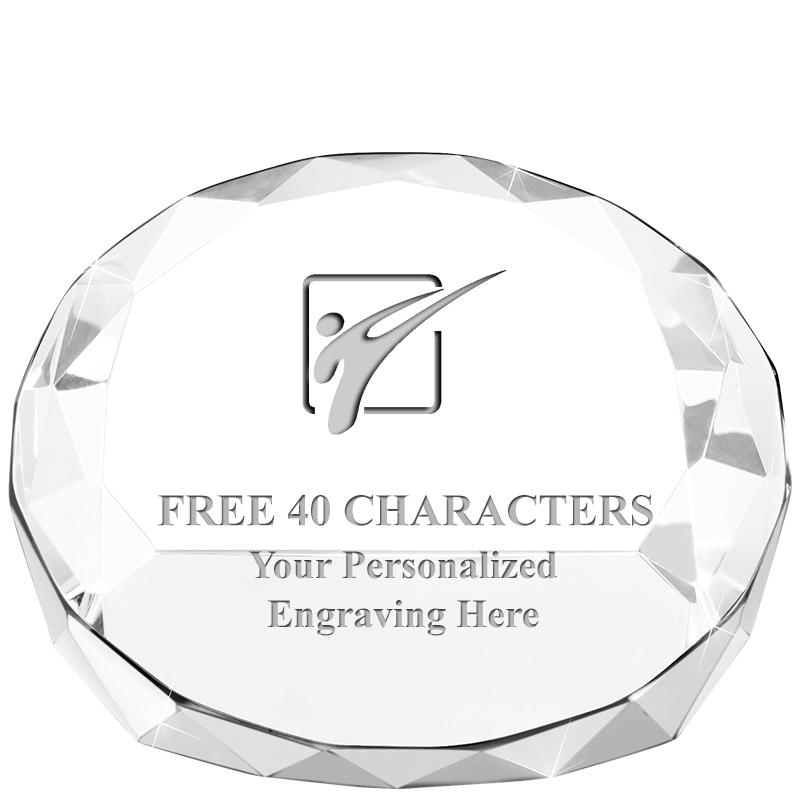 2"HX3.125"DIA CRYS FACET PPRWT