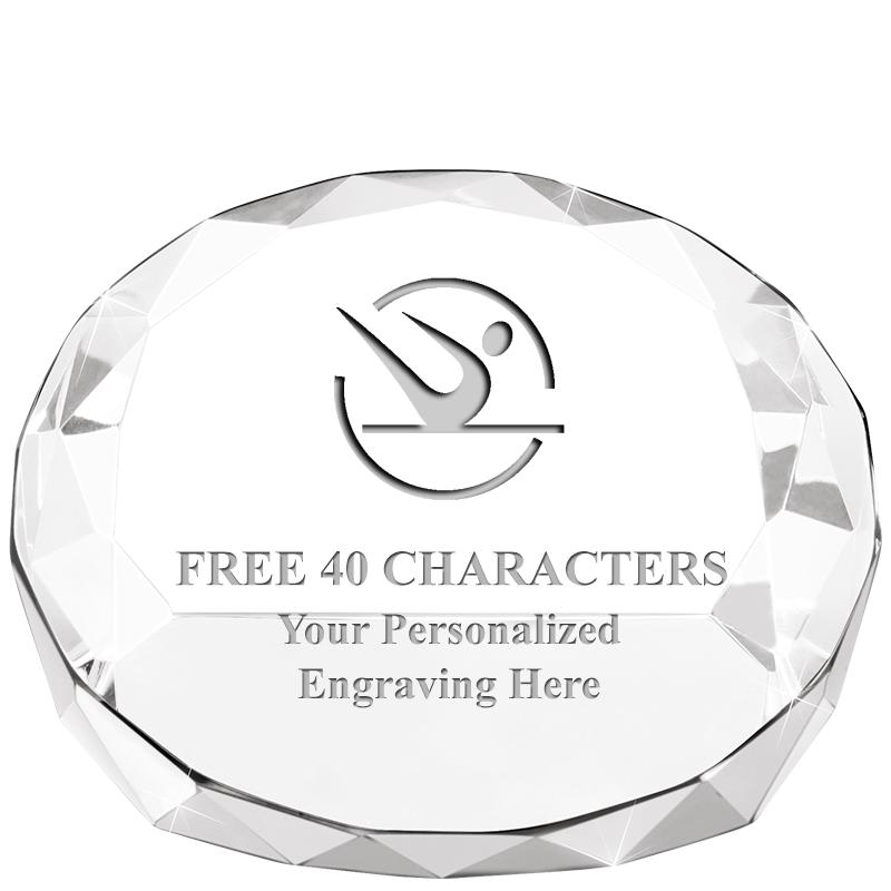 2"HX3.125"DIA CRYS FACET PPRWT