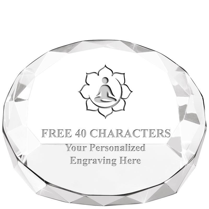 2"HX3.125"DIA CRYS FACET PPRWT