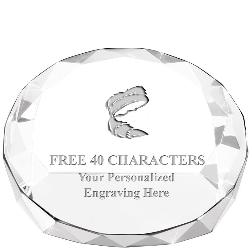 2"HX3.125"DIA CRYS FACET PPRWT