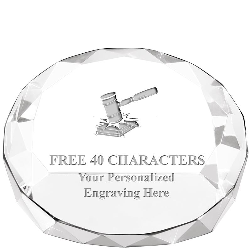 2"HX3.125"DIA CRYS FACET PPRWT