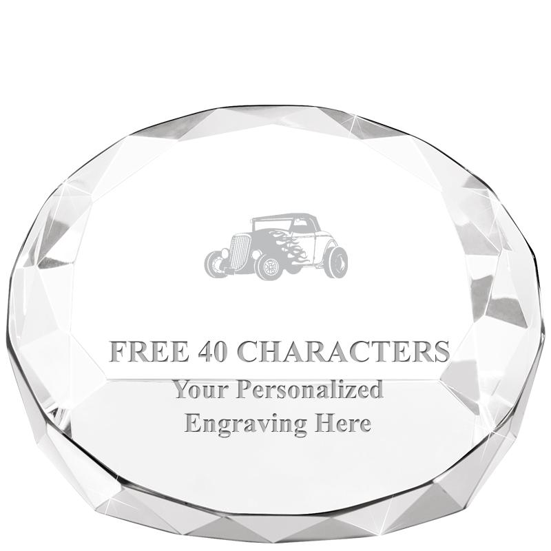 2"HX3.125"DIA CRYS FACET PPRWT