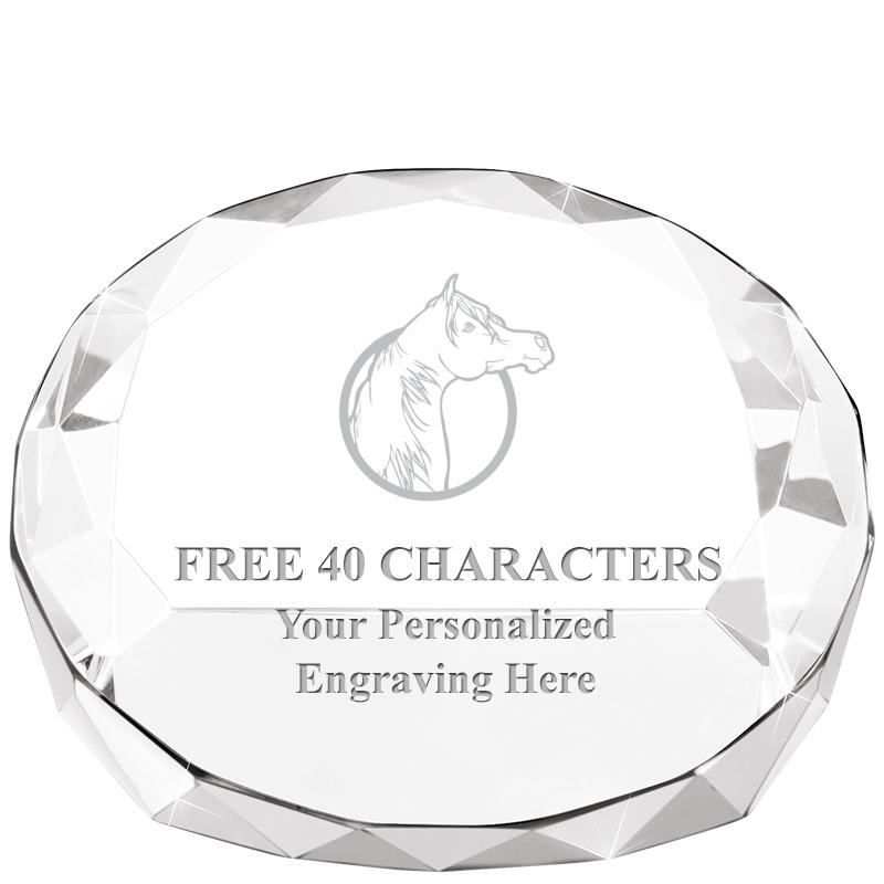 2"HX3.125"DIA CRYS FACET PPRWT