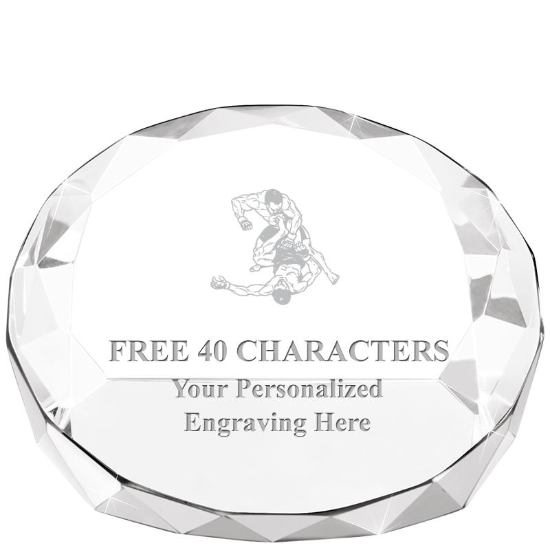 2"HX3.125"DIA CRYS FACET PPRWT