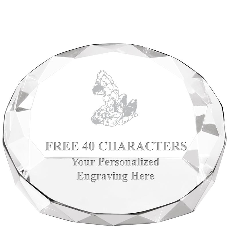 2"HX3.125"DIA CRYS FACET PPRWT