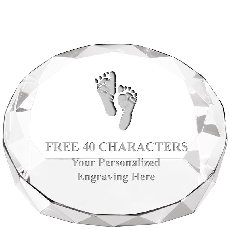 2"HX3.125"DIA CRYS FACET PPRWT